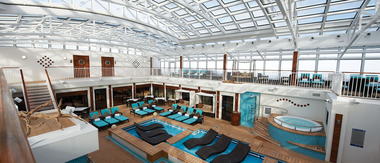 The Haven – a private area for suite guests