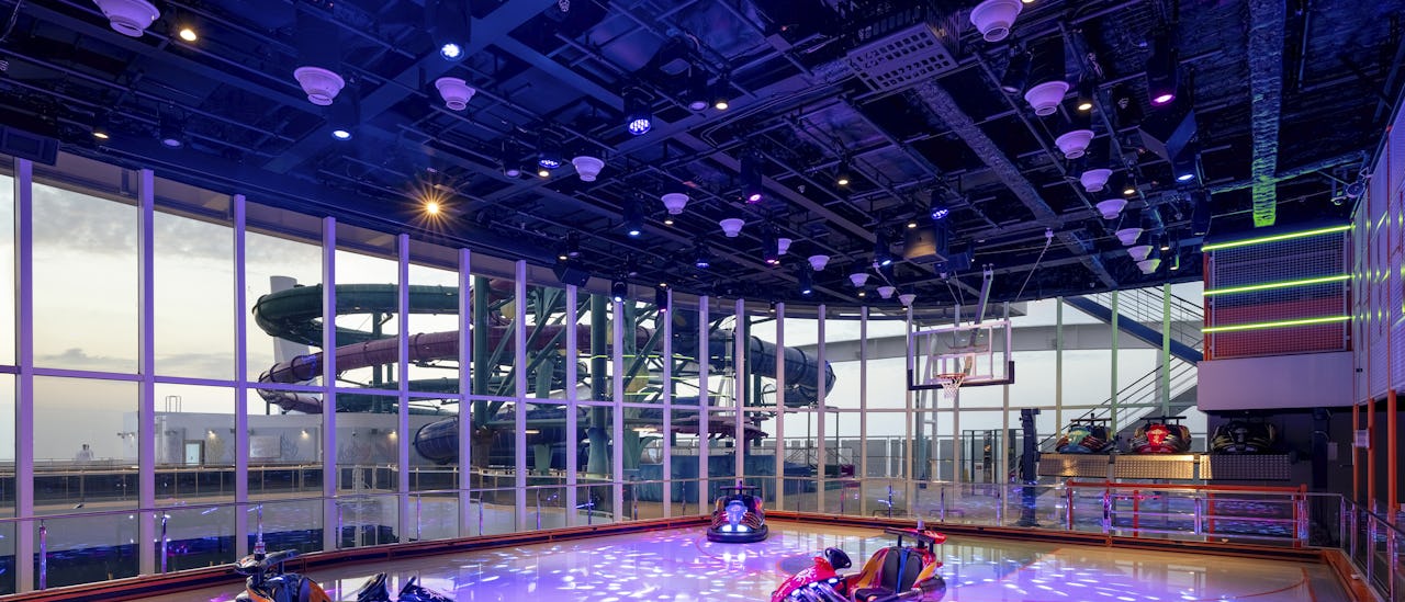 Have fun with a ride on the bumper cars