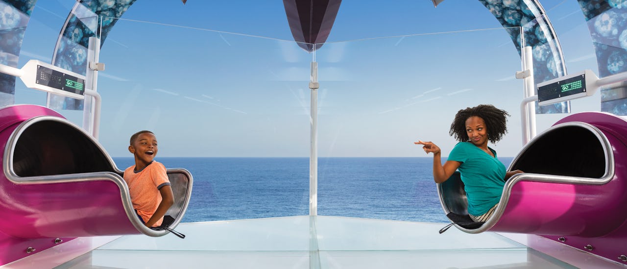 The 10 story slide the Ultimate Abyss