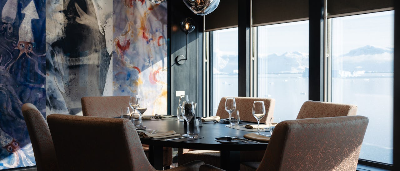 Welcome to Lindstrøm, the fine-dining restaurant onboard