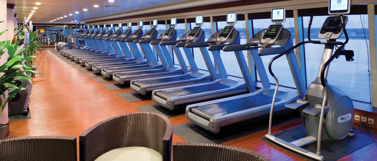 Work-out with ocean viewsc